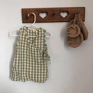 Fin&vince pistachio kimono